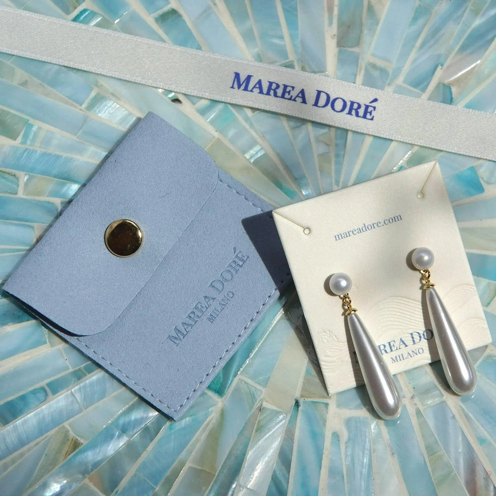 Double Pearl Earrings