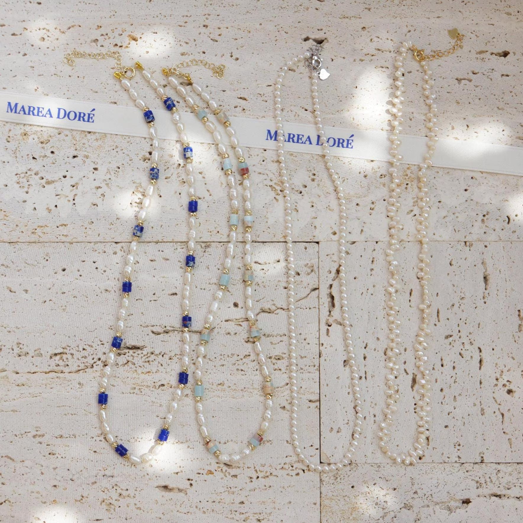 Azure Holiday necklace