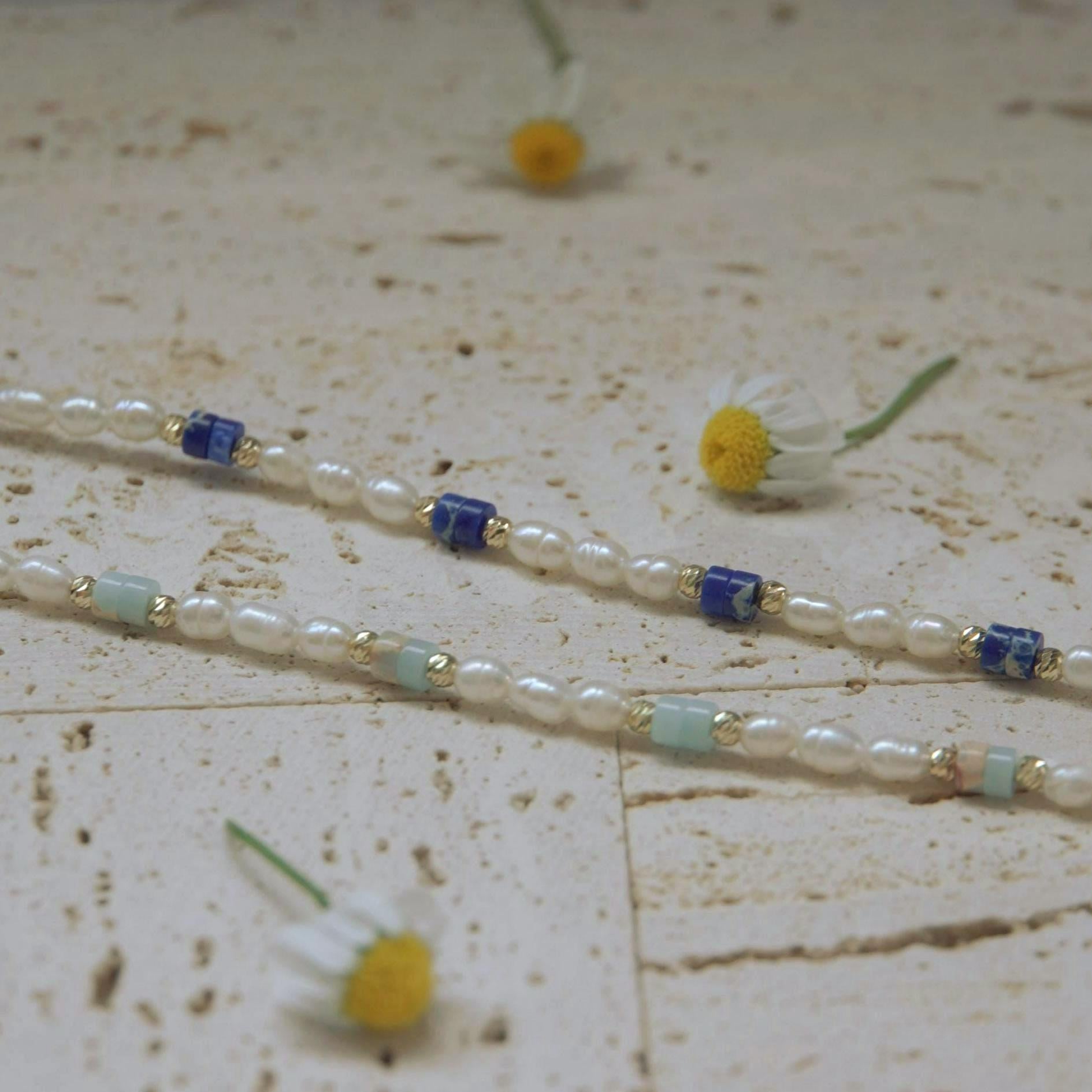 Azure Holiday necklace